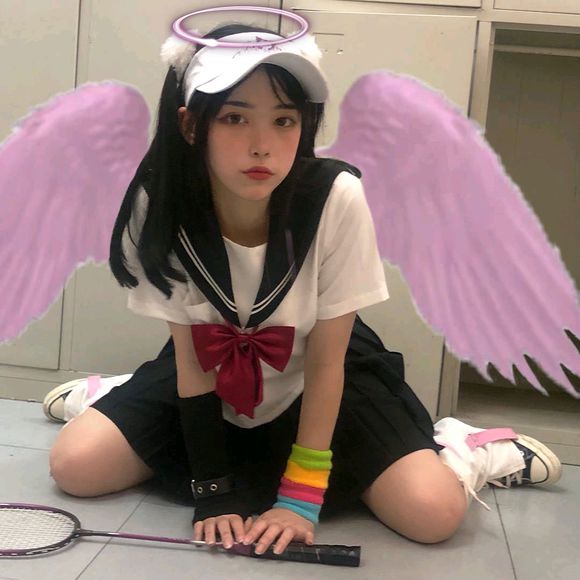 微信粉嫩清纯可爱气质女头