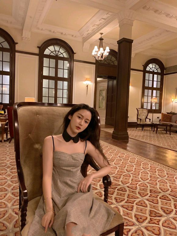 复古清新时尚长发女头