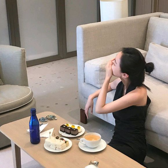 复古清新时尚长发女头