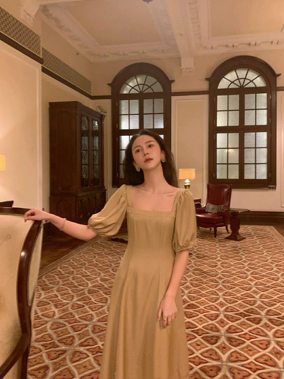 复古清新时尚长发女头