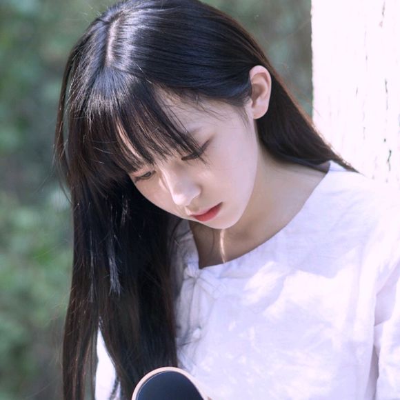 微信粉嫩清纯可爱气质女头