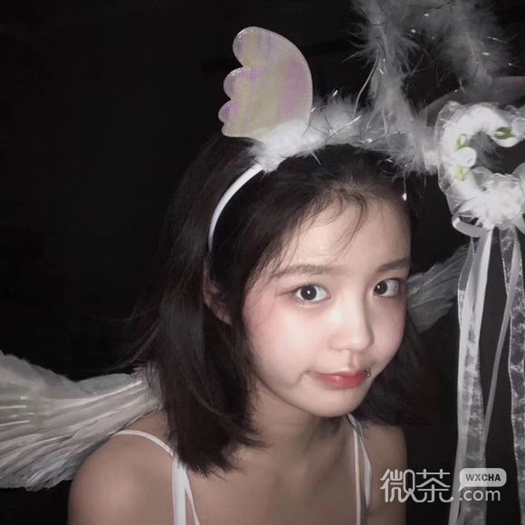 微信清新气质纯洁女头