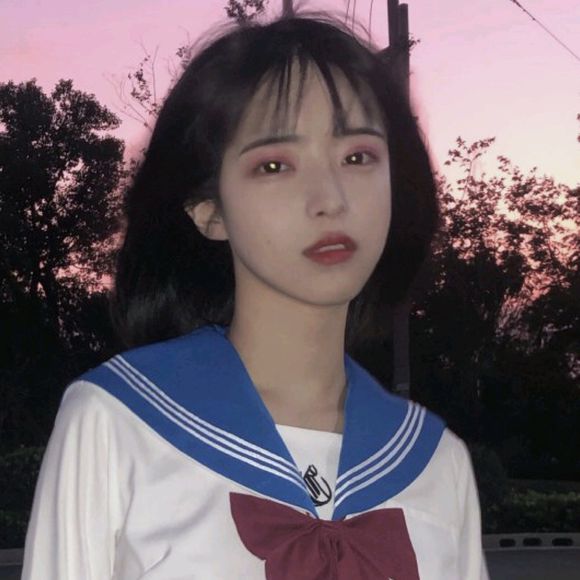 微信粉嫩清纯可爱气质女头