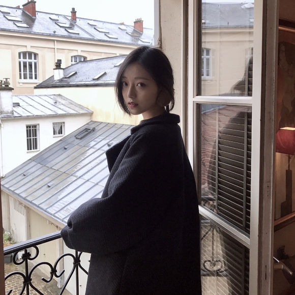 清新高颜值时尚迷人微信女头