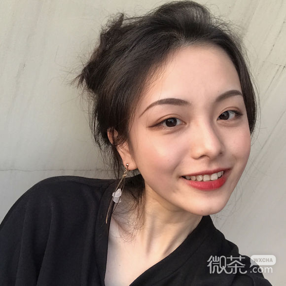 清新高颜值时尚迷人微信女头