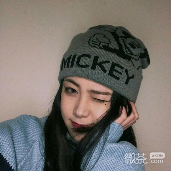 微信文艺清新阳光俏皮女头