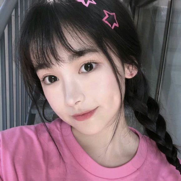 清新高颜值时尚迷人微信女头