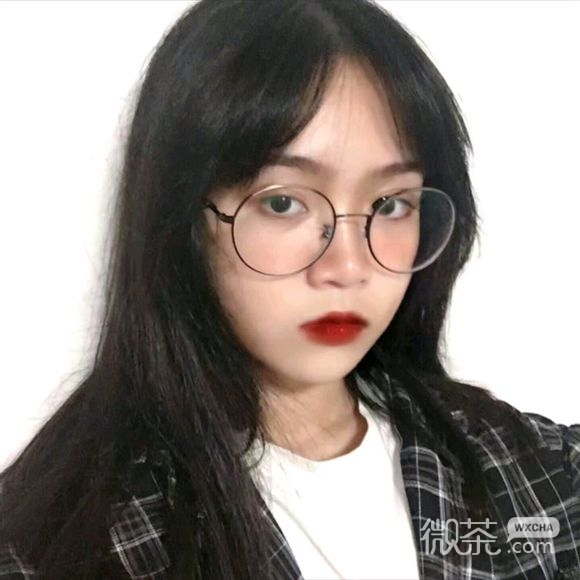 清新高颜值时尚迷人微信女头
