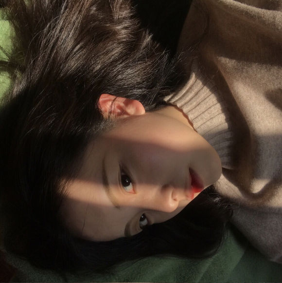 清新高颜值时尚迷人微信女头