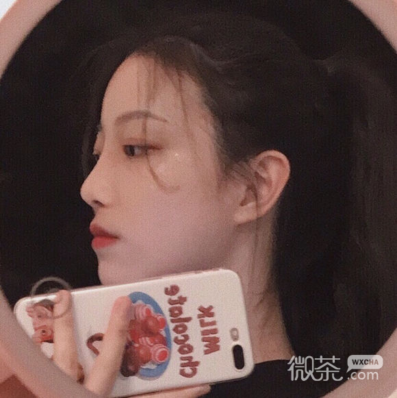 清新高颜值时尚迷人微信女头