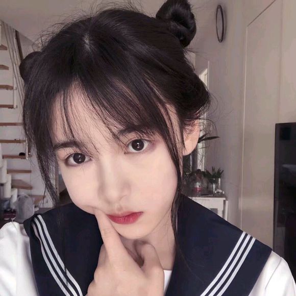 清新高颜值时尚迷人微信女头