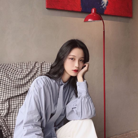 清新高颜值时尚迷人微信女头