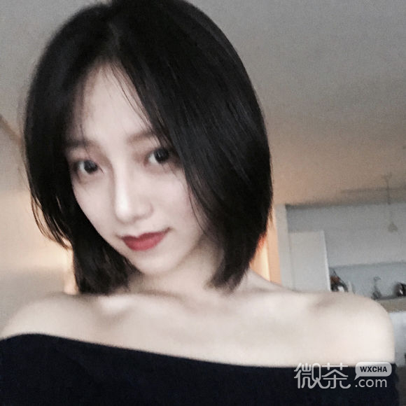 清新高颜值时尚迷人微信女头