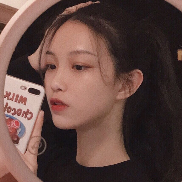 清新高颜值时尚迷人微信女头