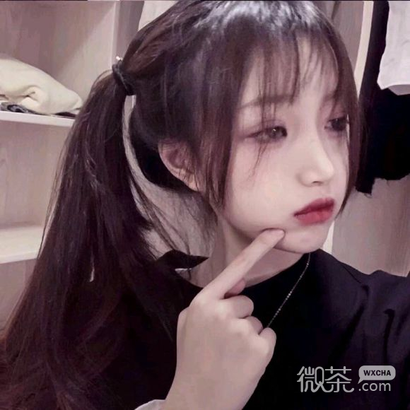 微信文艺清新时尚性感女头