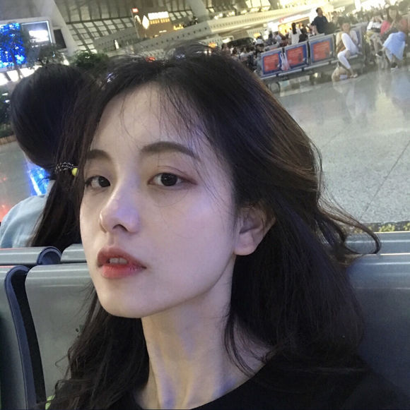 清新高颜值时尚迷人微信女头