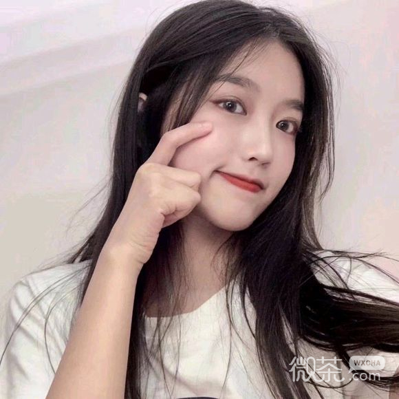微信文艺清新时尚性感女头