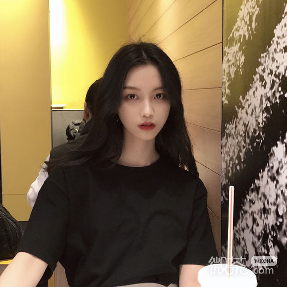 清新高颜值时尚迷人微信女头