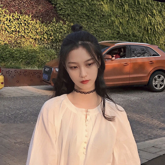 清新高颜值时尚迷人微信女头