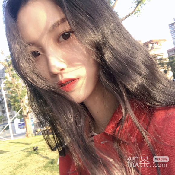 清新高颜值时尚迷人微信女头