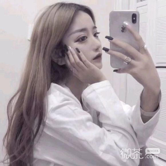微信文艺清新时尚性感女头