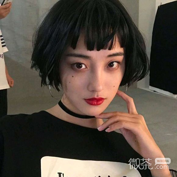 微信文艺清新阳光俏皮女头