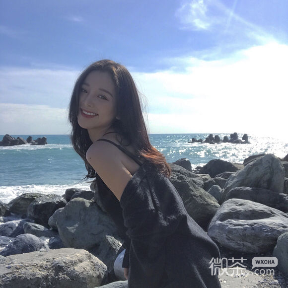 清新高颜值时尚迷人微信女头