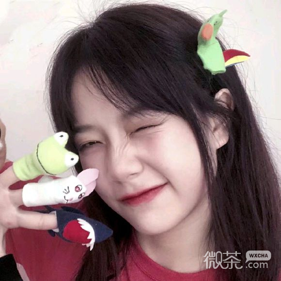 微信文艺清新时尚性感女头