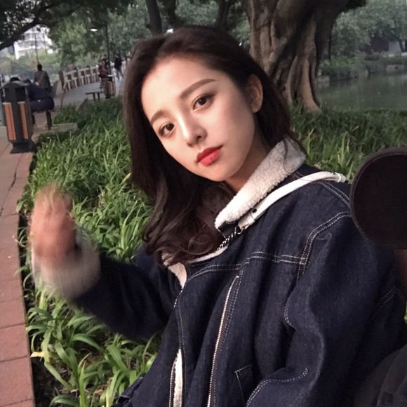 清新高颜值时尚迷人微信女头