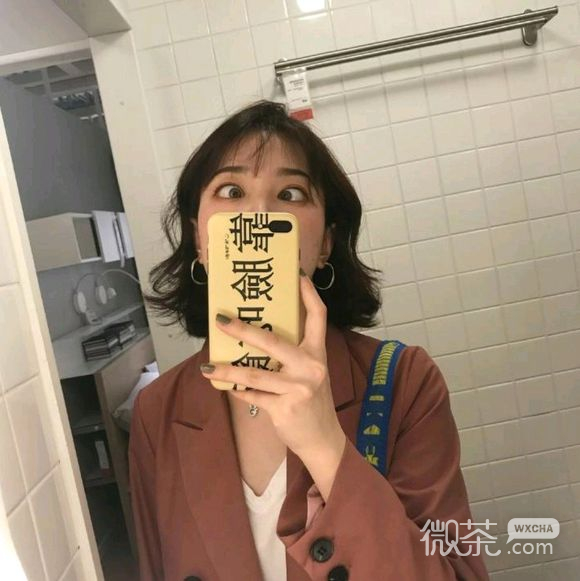 微信文艺清新阳光俏皮女头