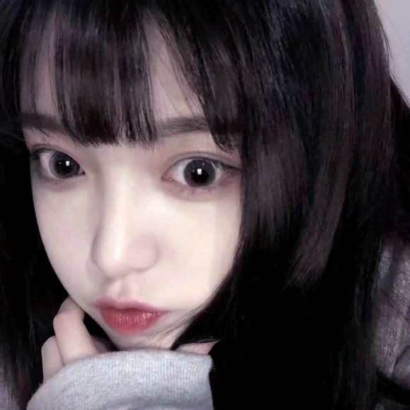 清新高颜值时尚迷人微信女头