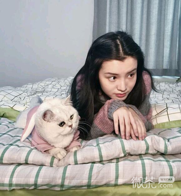 微信文艺清新阳光俏皮女头