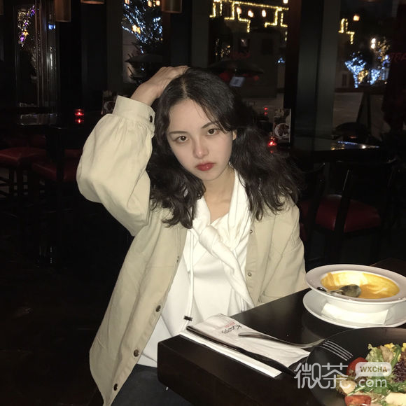 清新高颜值时尚迷人微信女头