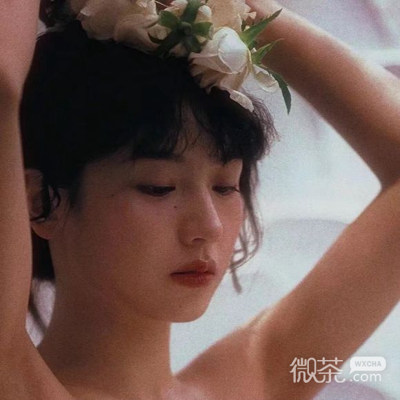 微信阳光清新时尚长发女头