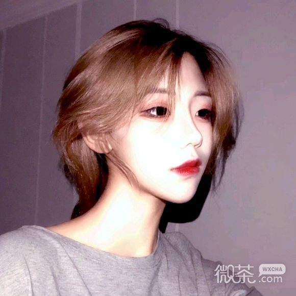微信清新性感高颜值时尚女头