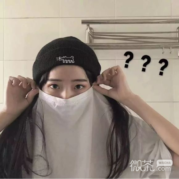 微信粉嫩清新时尚性感女头