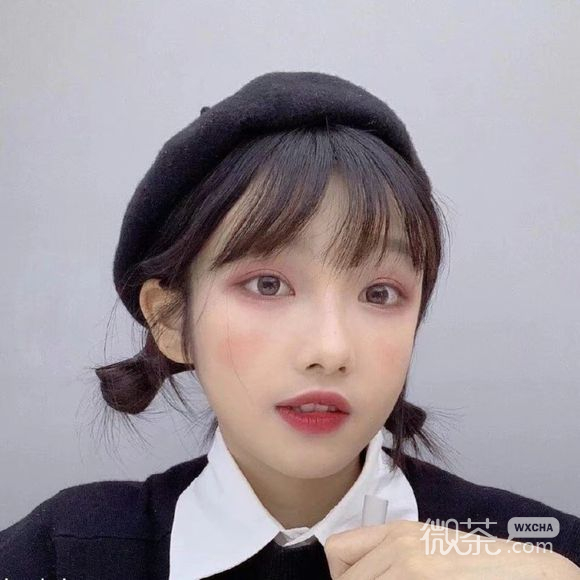 微信阳光清新时尚长发女头