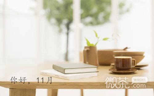 你好十一月微信唯美图片