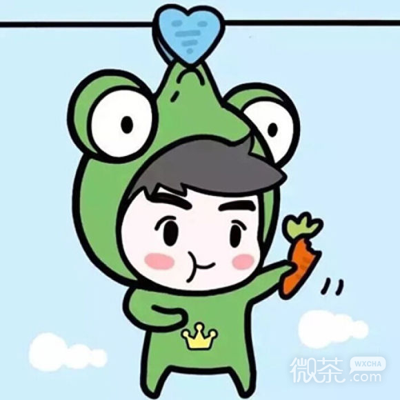 简约可爱卡通情侣头像