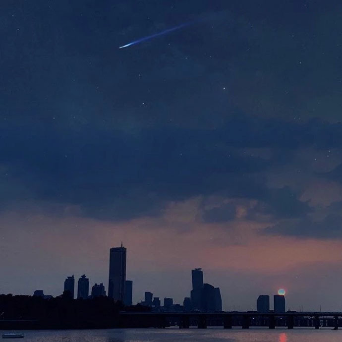 梦幻日出朋友圈配图