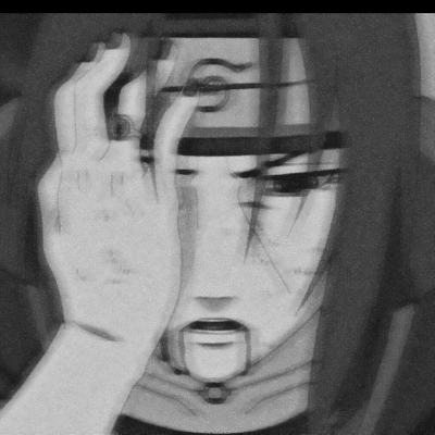 黑暗风格的微信火影忍者头像