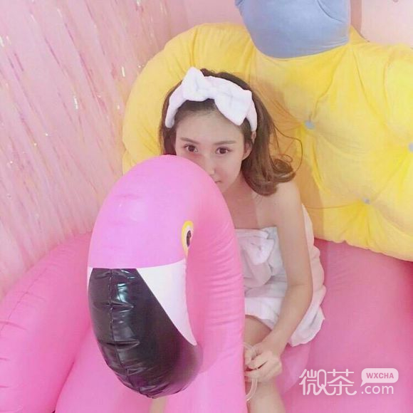 微信长发小清新女生头像