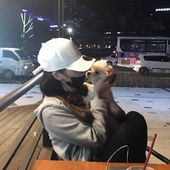 微信长发小清新女生头像