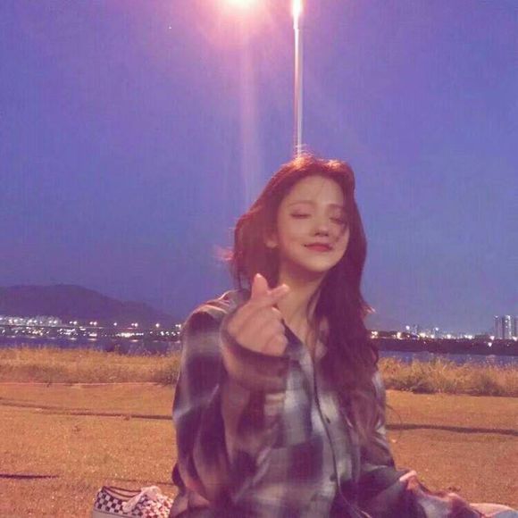 微信长发小清新女生头像