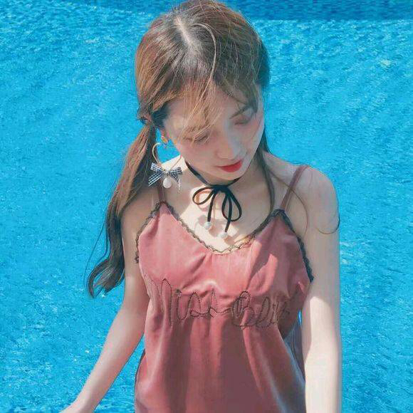 微信长发小清新女生头像