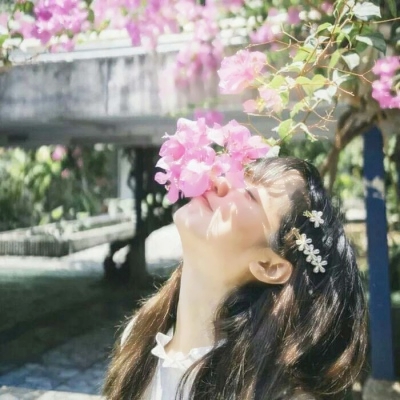 阳光小清新的微信女生头像