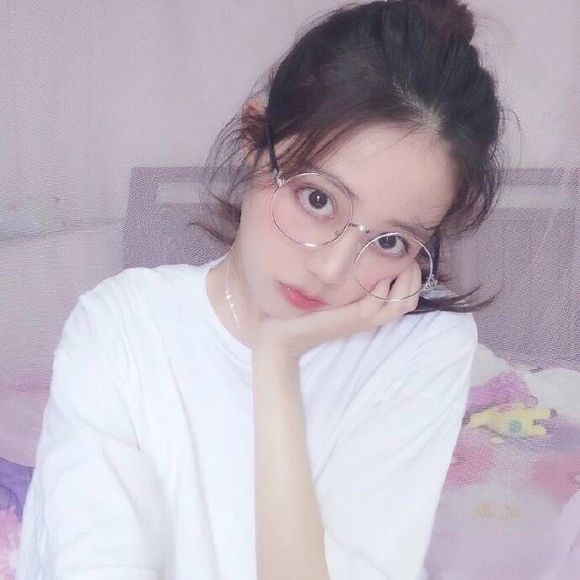 微信长发小清新女生头像