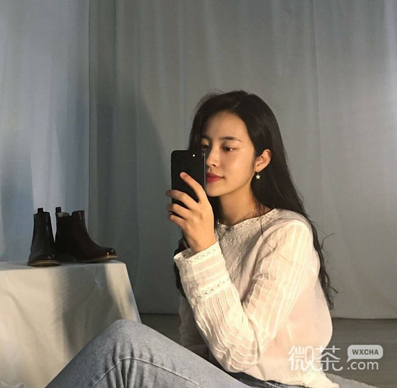 微信文艺清新时尚女生头像
