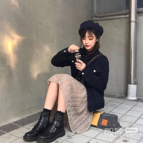 微信文艺清新时尚女生头像