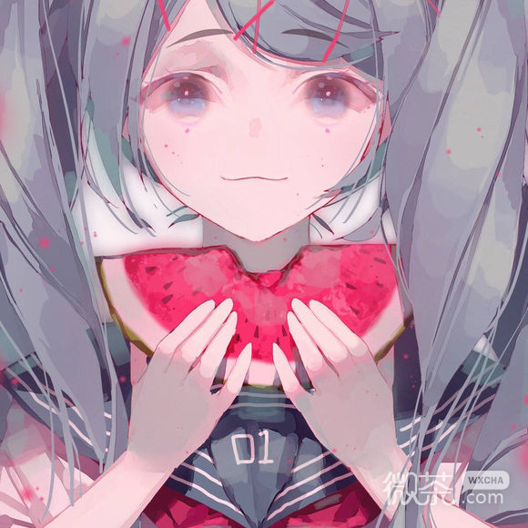 微信清新好看时尚女生头像